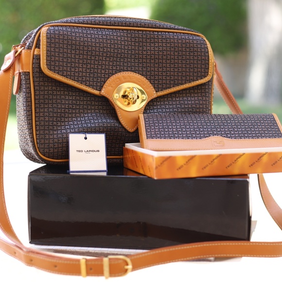 Ted Lapidus Vintage Handbag and Wallet - Picture 3 of 7